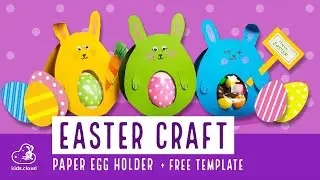 How to make a paper  Easter egg holder? - Easy Craft - Egg holder