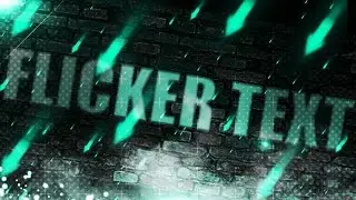 How To: Flicker Text in Vegas Pro 14