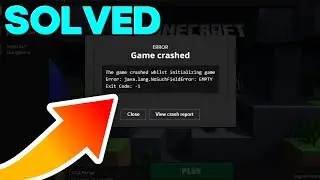 MINECRAFT EXIT CODE 1 FIX | How to Fix Minecraft Error Code 1 New Method