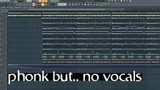i made a phonk beat without phonk vocals