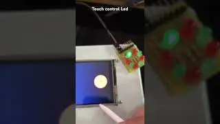 Touch controlled Led #smedehradun