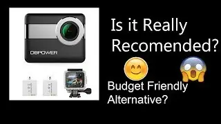 DBPOWER 4k action camera unboxing & review (Recommended?)