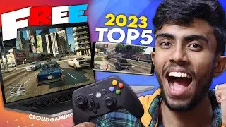 TOP 5 Free! Cloud Gaming Platform in India 2023🔥 - Play GTA5 & AAA Games For Free Try Now