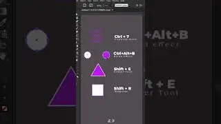 Short cut key in adobe illustrator part 2  