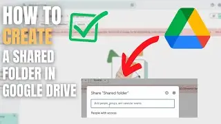How To Create a Shared Google Drive Folder Can you make a shared folder in Google Drive?