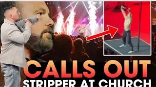 The proper response to a church having a male stripper at their conference!