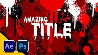 After Effects 2023 | How to Create an AMAZING Title Animation with PSD Layers