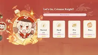 Drumalong Festival 5 - Let's Go, Crimson Knight! Pro+ (custom map)