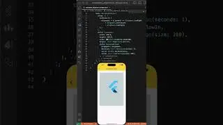 Flutter animation - AnimatedAlign widget