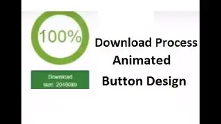 Download Process Animated Button Design - Web Designs | Free Source Codes