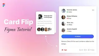 Create Stunning Flipping Card Effects in Figma: Step-by-Step Tutorial