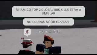 HUMILLO A TOXICO Y LLAMA A SU AMIGO TOP 2 GLOBAL EN STRONGEST BATTLEGROUNDS