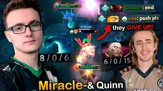 When Miracle- TEAMS UP with Quinn Invoker they GIVE UP, perfect score DUO!