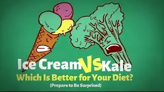 Ice Cream Vs. Kale - Which Is Better for Your Diet? | Vikki Academy