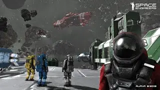Space Engineers. Новое выживание на планете #1.