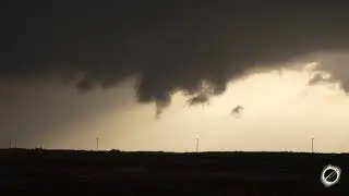 Rotating Weak Wall Cloud near WIllow, Oklahoma - 12 October 2021