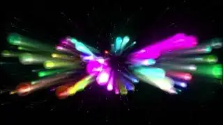 Helix Lightspeed Multicolor Abstract Motion Background Wallpaper Screen Saver