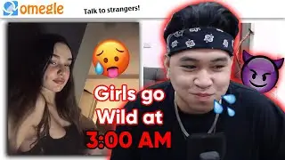 GOING ON OMEGLE AT 3:00 AM 😈 (PART 1) Grabe ang Wild ng mga Babae!