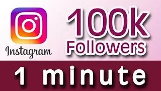 100k Instagram free followers🔥| increase Instagram followers | unlimited followers & likes |