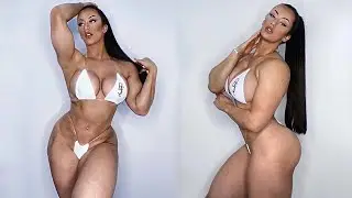 Muscle girl with insane glutes and quads!! - kiki vhyce
