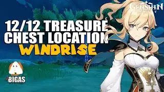 ALL Windrise Chest Location Guide (12/12 Treasure Chest) | Genshin Impact