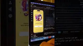 Food delivery App with Flutter 💙..________
