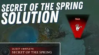 Solution For Secret Of The Spring Quest - Solve The Note's Riddle - Diablo 4