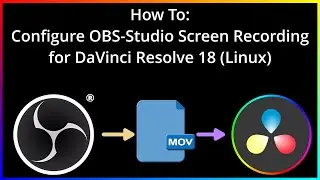 My OBS Screen Recording Settings for DaVinci Resolve 18 on Linux