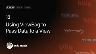 13. Using ViewBag to Pass Data From a Controller to a View