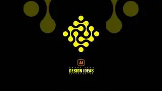 Adobe illustrator Logo Design ideas #shorts