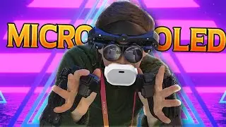 Micro-OLED Headset, MuTalk, and Flip VR Controllers? | CES 2023 VR