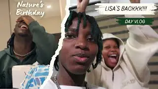 Spend the day with me|| Lisa is BACKK||Nature's reaction to his gift from me 🥹🤍