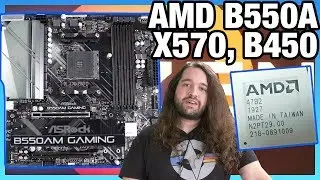 AMD B550 Chipset vs. B550A, B450 Explained: ASRock B550AM Gaming Benchmarks