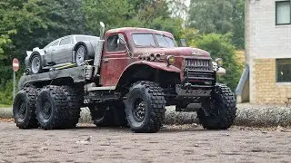 Dodge Power Wagon + Dodge Charger;  Traxxas TRX6;                              2024.09.24. part 1