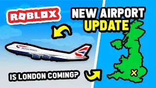 NEW AIRPORT UPDATE in Cabin Crew Simulator (Roblox)