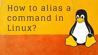 How to alias a command in Linux?