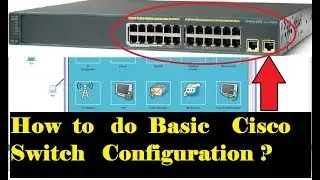 How to configure a switch (Basic configuration) | CCNA Part 6