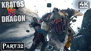 #32: Kratos vs Dragon - God of War 4 PC Gameplay (4k 60FPS)