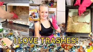 Cleaning SUPER DIRTY AND GRIMY home only in 2 days!! 😱🥰