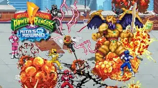 A GREAT Pixelated 2D BEAT EM UP - Mighty Morphin Power Rangers : Rita's Rewind