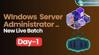 Windows Server Administrator  New Live Batch ! With 50% Discount |