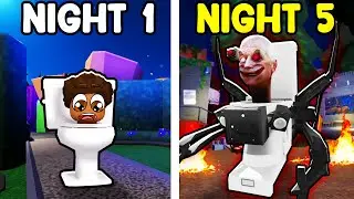 Rainbow Friends, But Every Night I'm a SKIBIDI TOILET!