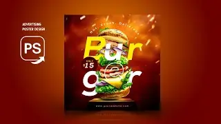 Flyer Design in Photoshop | Advertising Poster Design | Social Media Post