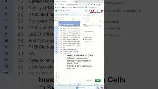 How do I make a clickable calendar in Google Sheets? - Excel Tips and Tricks