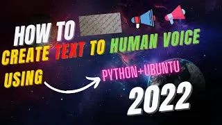 How to create Human Like(wavenet) Voices from Text  Using python on Ubuntu