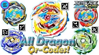 All DRAGON QR-CODES | Все Dragon Qr-Коды - Beyblade Burst Surge