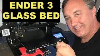 Creality Ender 3 Glass Bed Installation and Review