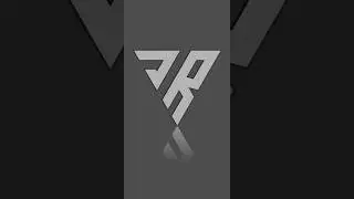 Letter JR Logo Design in Coreldraw