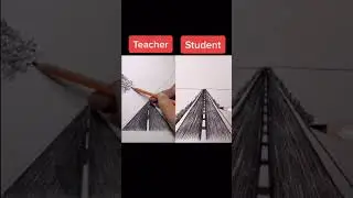 Teacher vs Student drawing challenge 
