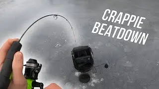 Ice Fishing CRAPPIE BEATDOWN!